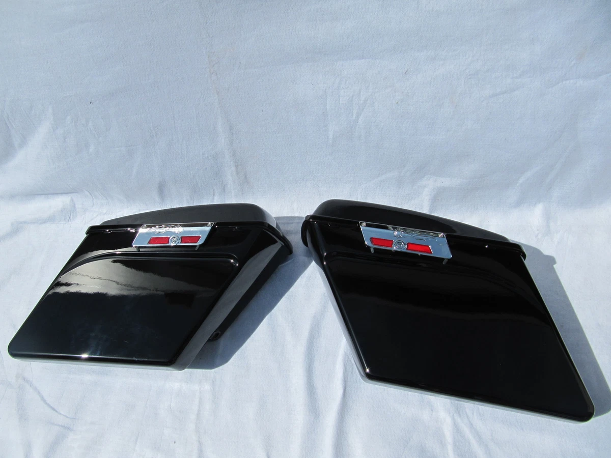 100 Fiberglass Hard Saddlebags for Harley Davidson Touring FLH