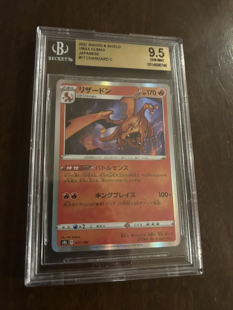 Collectible Individual Grade 9.5 Charizard Pokémon TCG Card Games