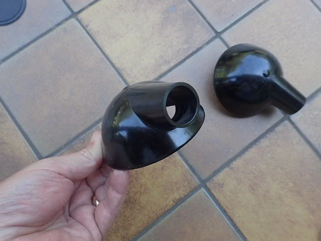 1936 - 48 林肯 Zephyr V-12 分销商盖,一对,全新无标签! H-12105 V12鸭舌帽 — 第 2/4 张图片