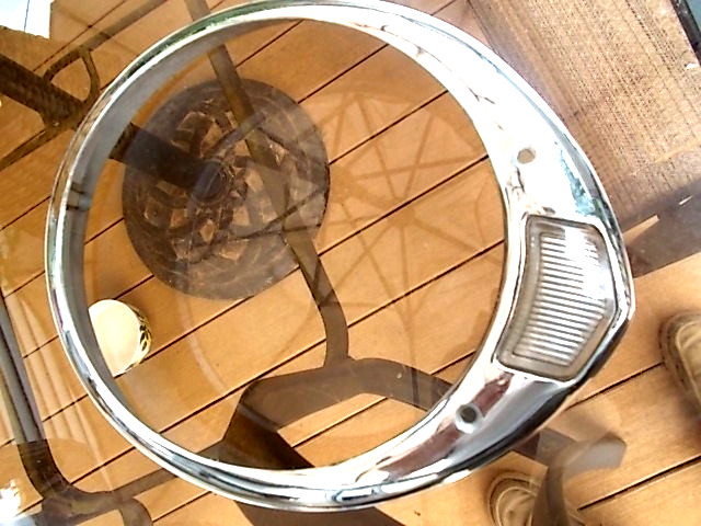 NOS 1942  1946 1947 1948 Studebaker M-Series Trucks Headlight Bezel 649030