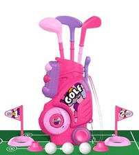 Toddler Golf Set with Putting Mat for 2 3 4 Years Old Boys Girls, Upgraded Kids