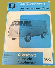 Original 1968 German Vw Bus Repair Manual For A Volkswagen Transporter
