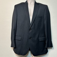 JOS A BANK Mens 100 Wool Suit Jacket 43 Pants 38x28 Gatsby Charcoal Gray 4450