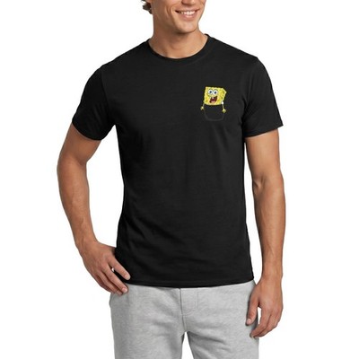 SpongeBob Schwammkopf Ich Bin Bereit Brustmotiv Männer T-Shirt