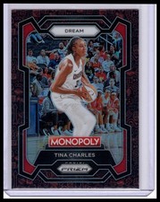 Tina Charles 2024 WNBA Monopoly Red Classic Icons Atlanta Dream