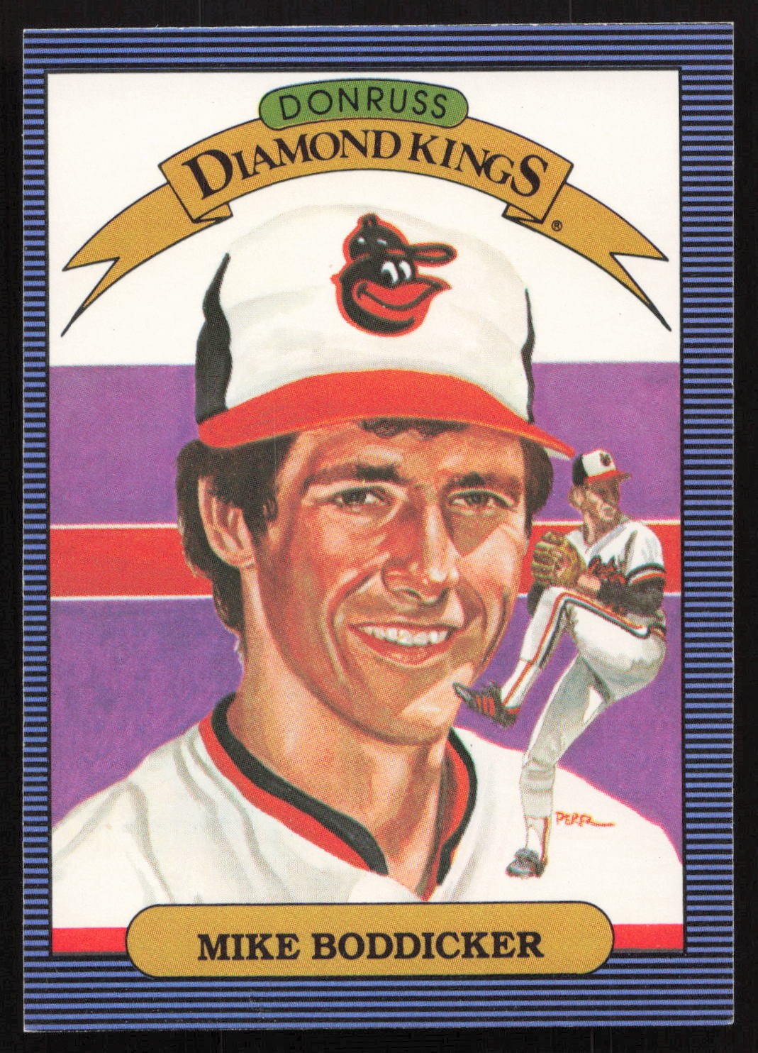 1986 Leaf #8 Mike Boddicker-NM/MT COMBINE SHIPPING