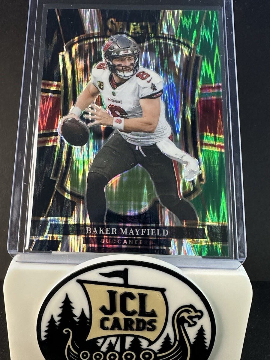 2025 Panini Select - Premier Baker Mayfield #137 Black & Green