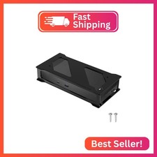 CaSZLUTION Wall and Under Desk Mount Compatible with Dell WD19 Series Dock, Acry