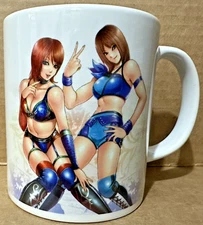 Kana Ayumi Kurihara Ceramic Mug Cup 2013 Goodbye☆Kanayu Premium Gift Asuka WWE