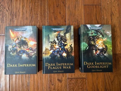 Black Library Warhammer 40k - Dark Imperium Trilogy by Guy Haley (Hardcover)