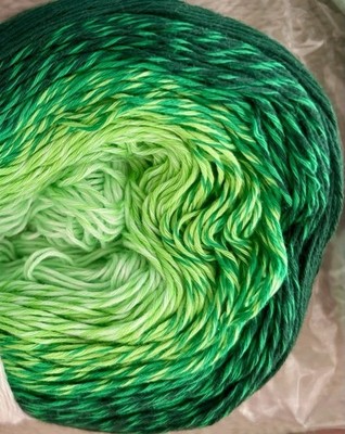 250g Cotton Kings Sultan Deluxe hobbii Wolle Garn Stricken Häkeln F. 07 Grün