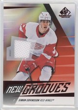 2023-24 Upper Deck SP Game Used New Grooves Jersey Simon Edvinsson #NG-4 1mz4