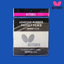 Butterfly Adhesive Rubber Protection Film 3 Table Tennis Racket Accesorry NWT