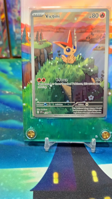 Pokemon Victini SVP 208 Promo White Flare Black Bolt Extended Art