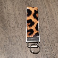 New Leopard Skin design Keychain Key Fob Chain