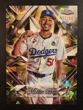 Mookie Betts 2025 Topps Chrome Sapphire Selections #SS-18 GOLD REFRACTOR #17/50!