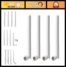 Dual Band WiFi Antennas 2.4GHz 5GHz 3dBi RP-SMA Replacement 4-Pack for Router,