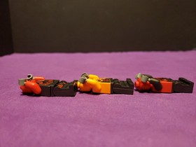 LEGO Ninjago Hands Of Time Minifigure Lot Dual Heads Kai Jay Blunck Slackjaw