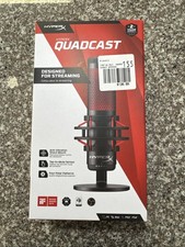 HyperX QuadCast USB Condenser Gaming Microphone For PC/ Mac/ PS5/ PS4 4P5P6AA 