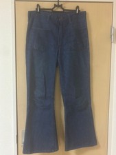 70s Wrangler USA Men's Bell Bottom Jeans W32 Taron Zip Excellent Condition