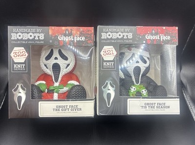 Handmade By Robots : Ghostface Knit Series Vinyl Figure Lot Of 2 - Scream Movie 