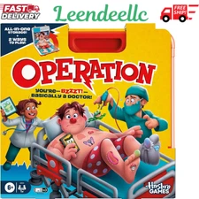 Operation Electronic Board Game, Family Games for Kids Ages 6+, Kids Board Games