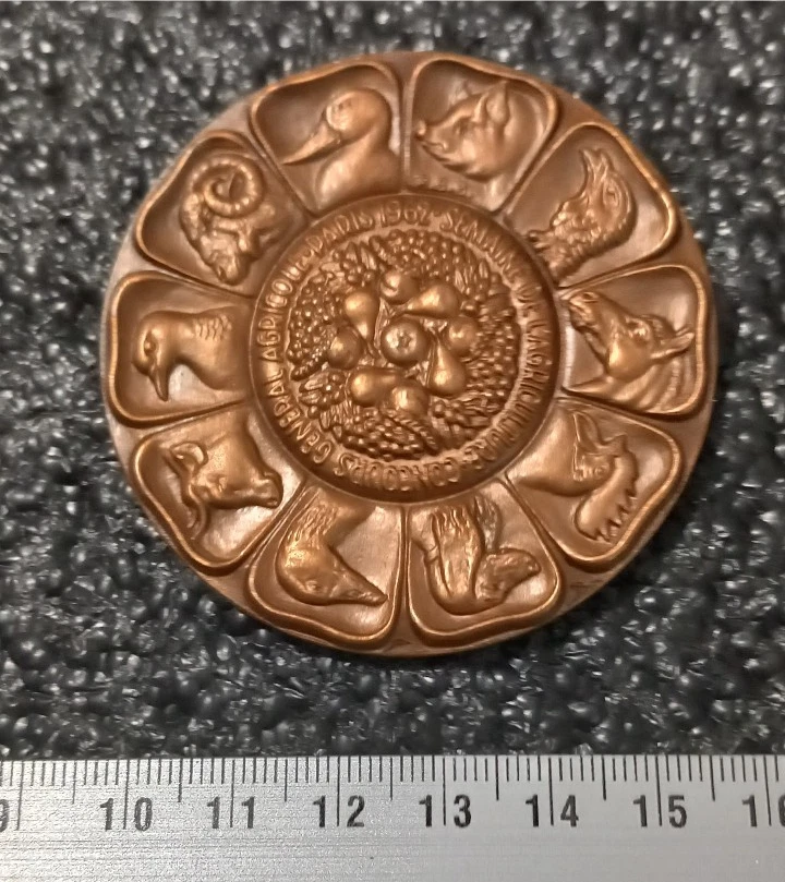 Médaille en Cuivre - HdV de Levallois-Perret