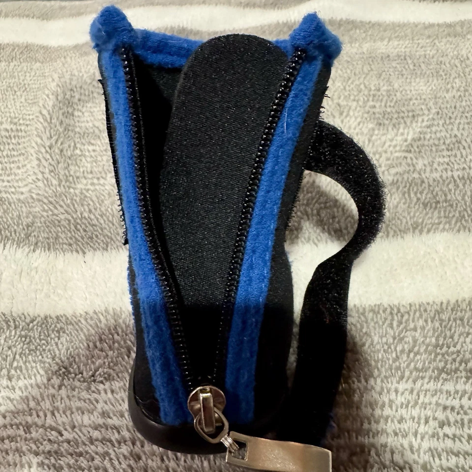 XS Azul Zack Zoey Botas Altas de Neopreno para Perros con Suelas de Goma Extra Pequeñas Foto 4 de 4