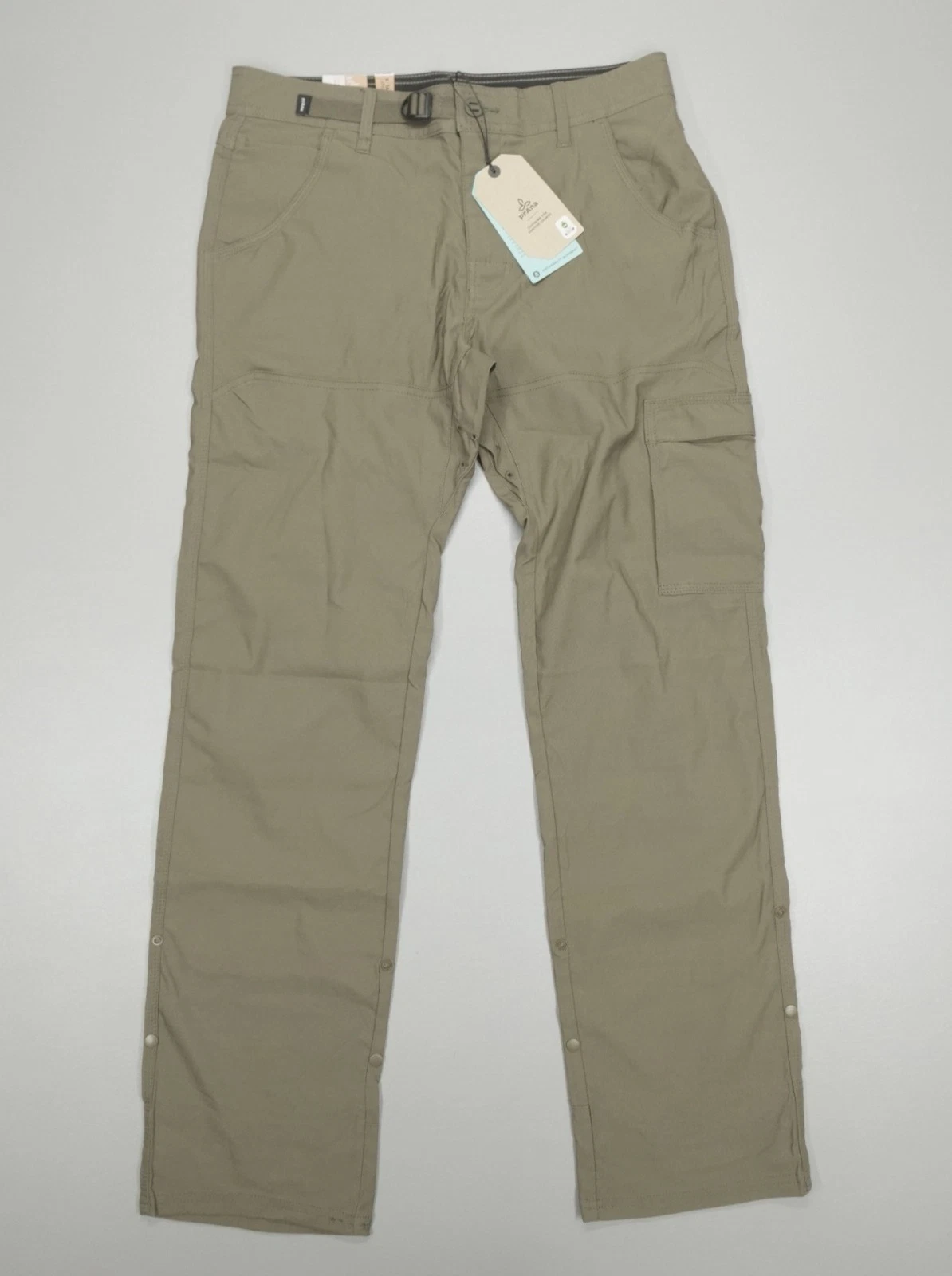 Prana Zion II Stretch Relaxed Fit Slate Green Straight Leg Pants DWR 1969791
Opens in a new window o