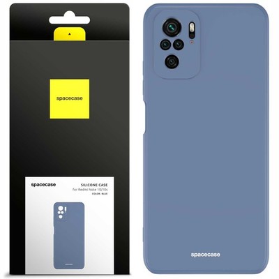 Spacecase Silikonhülle für Redmi Note 10/10s, blau