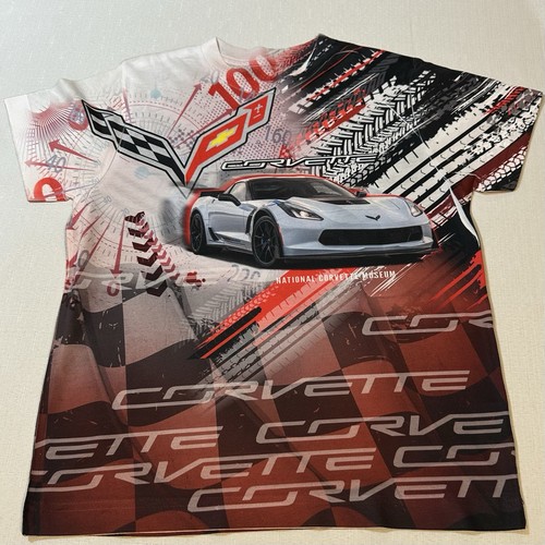 Chevrolet Corvette C8 Graphic T Shirt Mens M National Corvette Museum