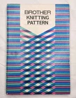 Brother Knitting Pattern Book Vintage for Knitting Machines