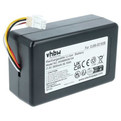 Akku für Samsung Powerbot VR7000 VR2AM7070WS/AC VR2AM7090WD/AA 2600mAh 21,6V