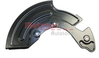 Spritzblech Bremsscheibe Metzger Autoteile 6115125 FüR VW Allroad Skoda 3B6 A6 1