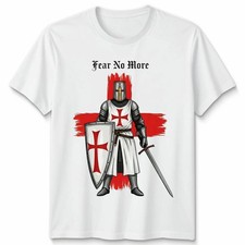 St. George'S Day Knights Templar Crusades British Flag Graphic Unisex Tshirt