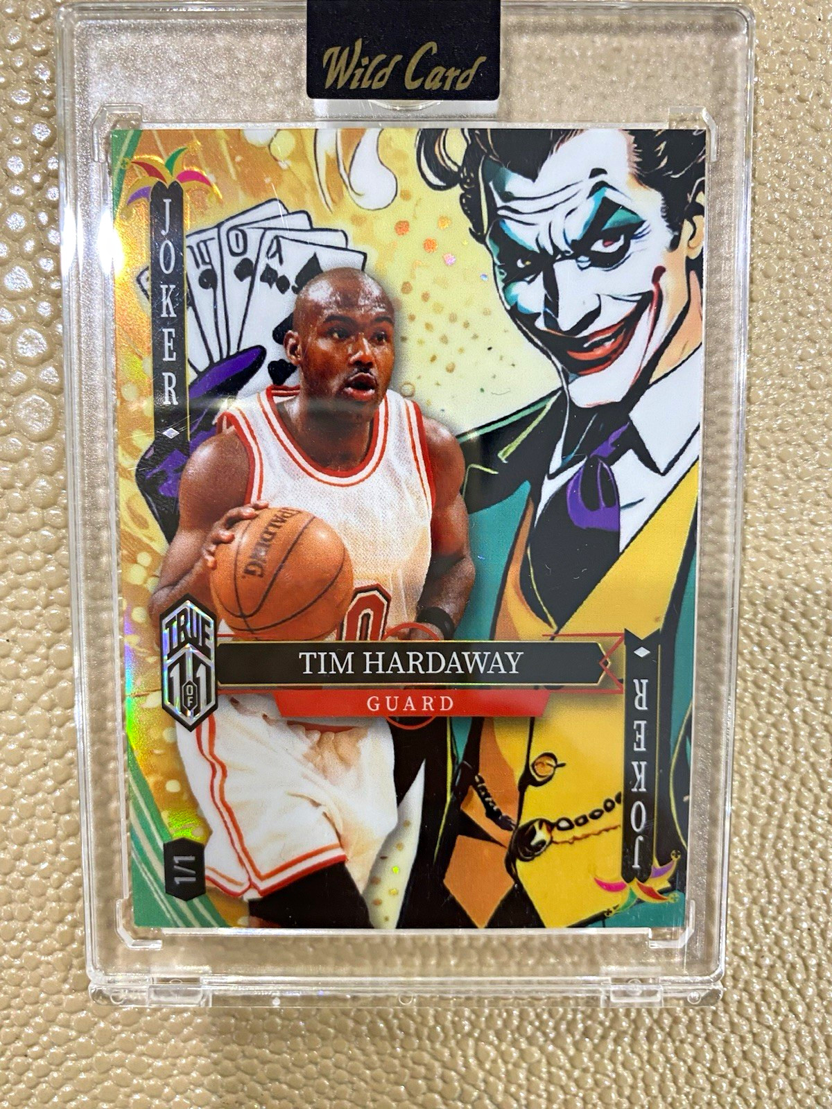 Wild Card 2025 Jokers Wild Tim Hardaway True 1/1 Joker SDJWM-THNht10