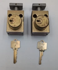 Kirk Key Interlock Type NT Pair with Keys Circuit Breaker Panel Accessory USED