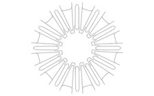 Genuine Mercedes-benz Wheel 222-401-18-02-7756