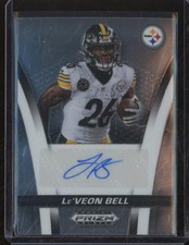 2025 Panini Prizm Black LE'VEON BELL Auto Flashback Signatures Steelers JA132