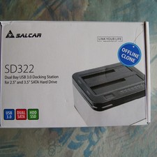 Salcar SD322 Dual Bay USB 3.0 Dockingstation