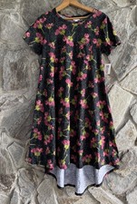 Lularoe Carly High Low Dress Womens Sz XS Flo...