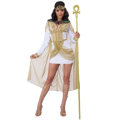 Egyptian Princess Cleopatra Style Ancient Egypt Queen Adult Womens Costume