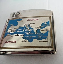 C 1950 ROWENTA SNIP MAP OF EUROPE, MADE IN GERMANY. EXTRA RARE. NOS.MIB .