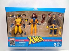 Marvel Legends 80th X-Men Love Triangle 3-Pack WOLVERINE JEAN GREY & CYCLOPS New