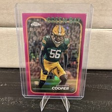 Topps 2024 Chrome Rookies Edgerrin Cooper #259 Magenta Refractor Packers /399