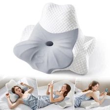 Ultra Pain Relief Memory Foam Pillows, Cervical Pillow for Neck and Shoulder ...