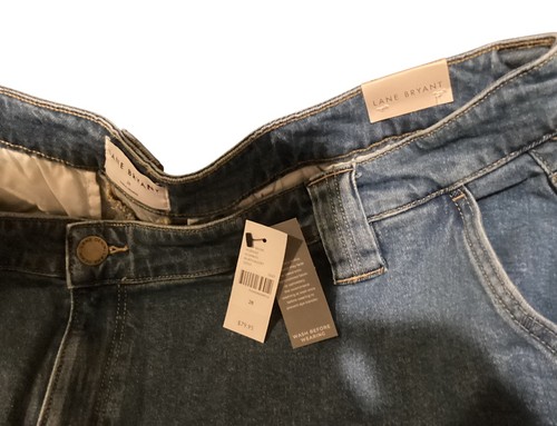Neu mit Etikett Lane Bryant Größe 28 Caprihose Shorts (Einzelhandel $ 79,95) - Bild 2 von 4