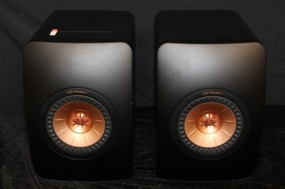 KEF LS50 Wireless II Loudspeaker - Carbon Black - Excellent Condition