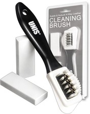 Suede  Nubuck Leather 4 Way Cleaning Caring Brush Shoe  Boots Cleaner