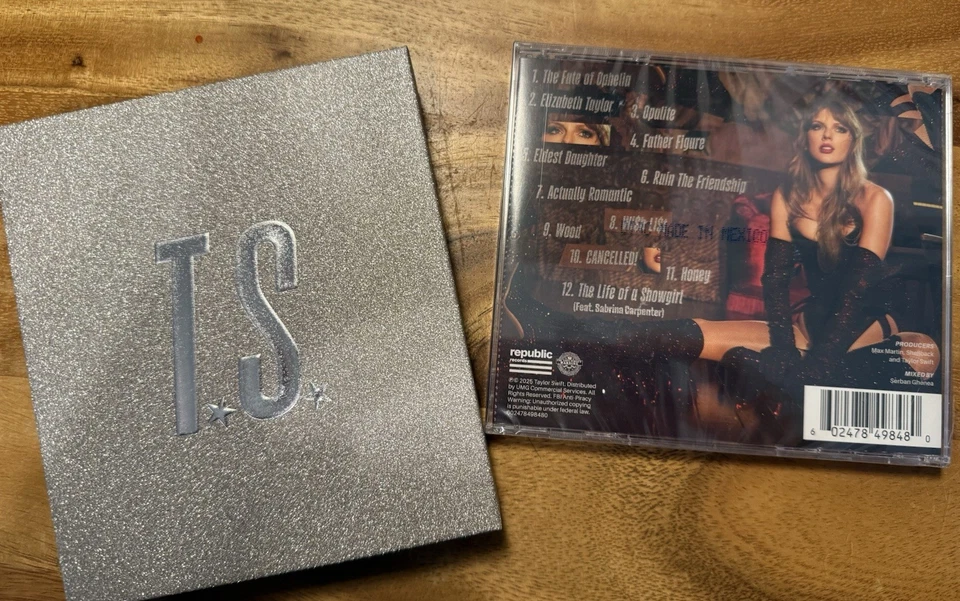 Taylor Swift the Life of a Showgirl: It's Beautiful Deluxe CD & Bracelet - Image 4 of 4